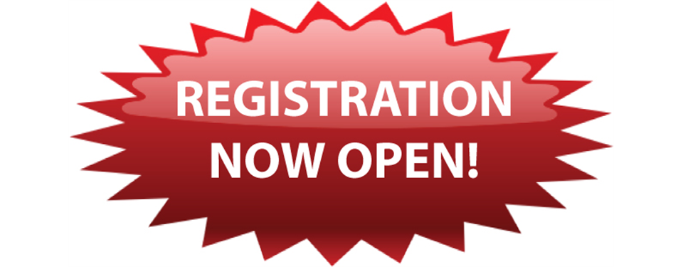 Registration is Open